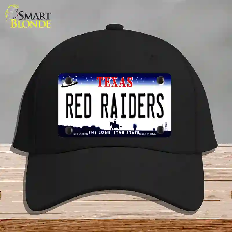 Red Raiders Novelty License Plate Hat Cotton / Black