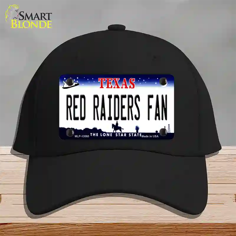 Red Raiders Fan Novelty License Plate Hat Cotton / Black