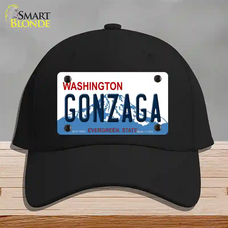 Gonzaga Novelty License Plate Hat Cotton / Black