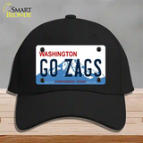 Go Zags Novelty License Plate Hat Cotton / Black