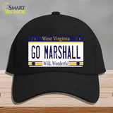 Go Marshall Novelty License Plate Hat Cotton / Black