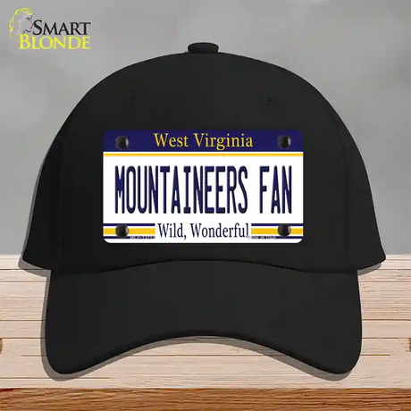 Mountaineers Fan Novelty License Plate Hat Cotton / Black