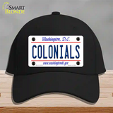 Colonials Novelty License Plate Hat Cotton / Black