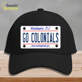 Go Colonials Novelty License Plate Hat Cotton / Black