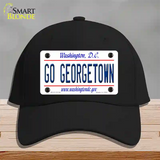 Go Georgetown Novelty License Plate Hat Cotton / Black