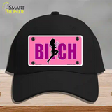 She-Devil Bitch Novelty License Plate Hat Cotton / Black