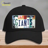 Giants Baseball Strip Art Novelty License Plate Hat Tag Cotton / Black