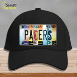 Pacers Strip Art Novelty License Plate Hat Tag Cotton / Black