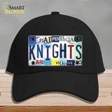 Golden Knights Strip Art Novelty License Plate Hat Tag Cotton / Black