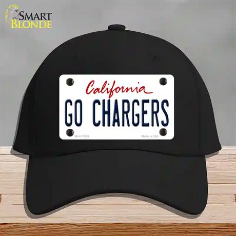 Go Chargers Novelty License Plate Hat Tag Cotton / Black