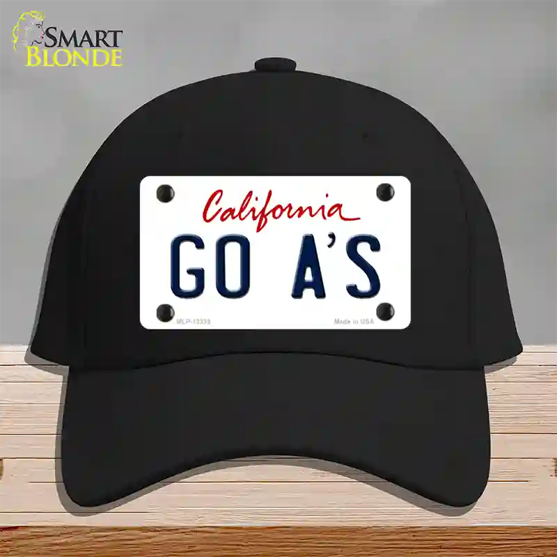 Go Athletics Novelty License Plate Hat Tag Cotton / Black