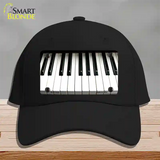 Piano Key board Novelty License Plate Hat Cotton / Black