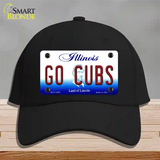 Go Cubs Novelty License Plate Hat Tag Cotton / Black