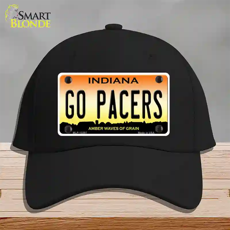 Go Pacers Novelty License Plate Hat Tag Cotton / Black