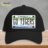 Go Tigers Novelty License Plate Hat Tag Cotton / Black