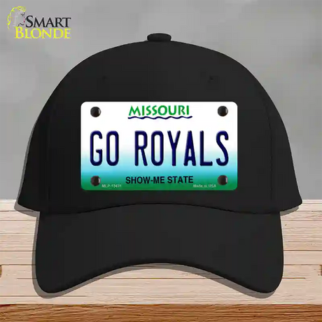 Go Royals Novelty License Plate Hat Tag Cotton / Black