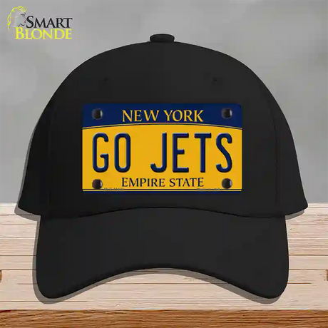 New York Go Jets Novelty License Plate Hat Tag Cotton / Black