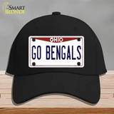 Go Bengals Novelty License Plate Hat Tag Cotton / Black