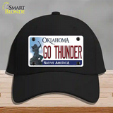 Go Thunder Novelty License Plate Hat Tag Cotton / Black