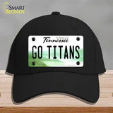 Go Titans Novelty License Plate Hat Tag Cotton / Black