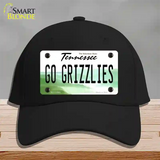 Go Grizzlies Novelty License Plate Hat Tag Cotton / Black