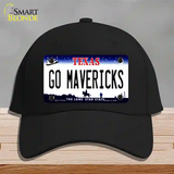 Go Mavericks Novelty License Plate Hat Tag Cotton / Black