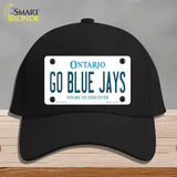 Go Blue Jays Novelty License Plate Hat Tag Cotton / Black