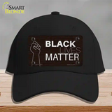 Black Lives Matter Fist Brick Novelty License Plate Hat Tag Cotton / Black