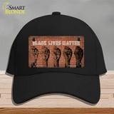 Black Lives Matter Fists Novelty License Plate Hat Tag Cotton / Black