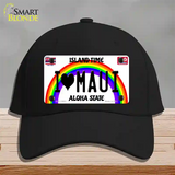 I Heart Maui Novelty License Plate Hat Tag Cotton / Black