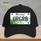 URGR8 Novelty License Plate Hat Tag Cotton / Black