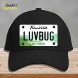 Love Bug Novelty License Plate Hat Tag Cotton / Black