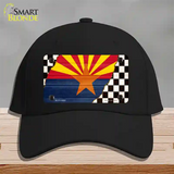 Arizona Racing Flag Novelty License Plate Hat Tag Cotton / Black