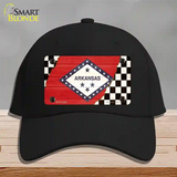 Arkansas Racing Flag Novelty License Plate Hat Tag Cotton / Black