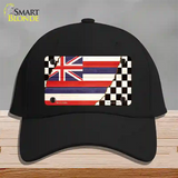 Hawaii Racing Flag Novelty License Plate Hat Tag Cotton / Black