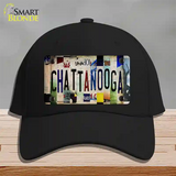 Chattanooga Strip Art Novelty License Plate Hat Tag Cotton / Black