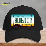 Bullhead City Arizona Novelty License Plate Hat Tag Cotton / Black