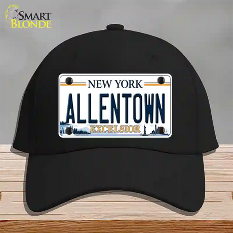 Allentown Excelsior New York Novelty License Plate Hat Tag Cotton / Black