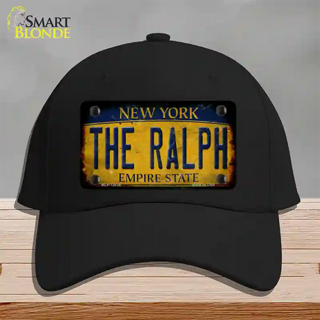 The Ralph New York Rusty Novelty License Plate Hat Tag Cotton / Black