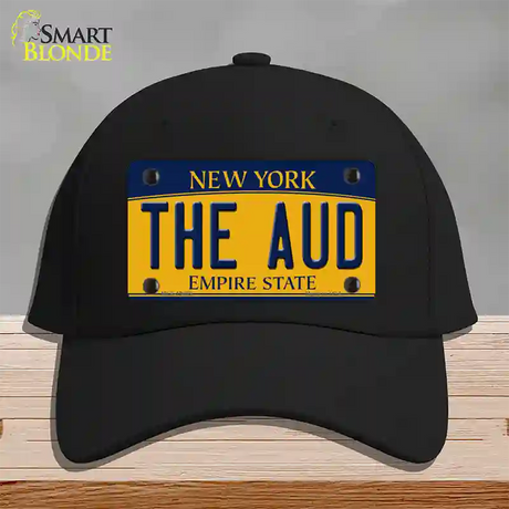 The Aud NY Yellow Novelty License Plate Hat Tag Cotton / Black