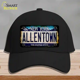 Allentown NY Blue Rusty Novelty License Plate Hat Tag Cotton / Black