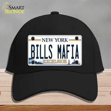 Bills Mafia NY Excelsior Novelty License Plate Hat Tag Cotton / Black