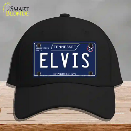 Elvis Tennessee Blue Novelty License Plate Hat Tag Cotton / Black