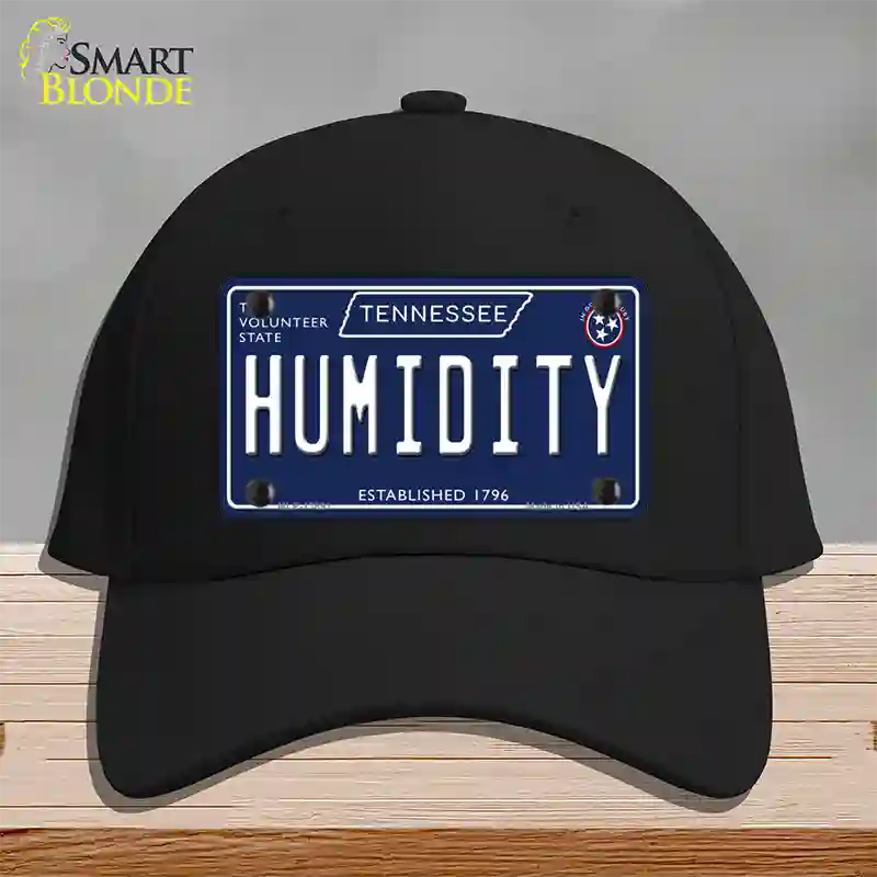 Humidity Tennessee Blue Novelty License Plate Hat Tag Cotton / Black