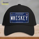 Whiskey Tennessee Blue Novelty License Plate Hat Tag Cotton / Black