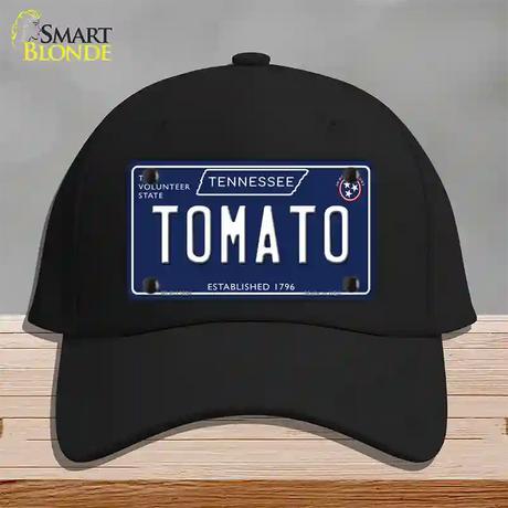 Tomato Tennessee Blue Novelty License Plate Hat Tag Cotton / Black