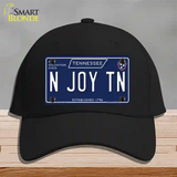 N Joy TN Tennessee Blue Novelty License Plate Hat Tag Cotton / Black