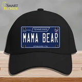 Mama Bear Tennessee Blue Novelty License Plate Hat Tag Cotton / Black