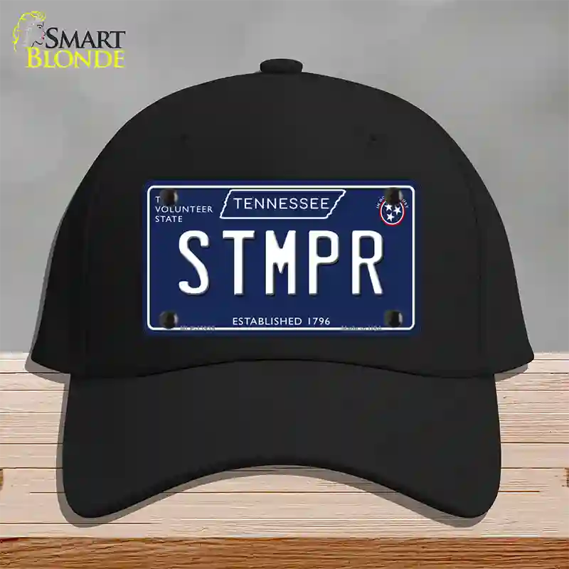 Stmpr Tennessee Blue Novelty License Plate Hat Tag Cotton / Black