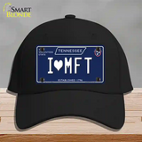 I Heart MFT Tennessee Blue Novelty License Plate Hat Tag Cotton / Black